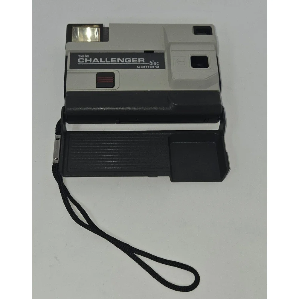 Kodak Tele-Challenger Disc Camera with Roll of Film (6 Pictures Used) Works